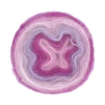 Gjestal Poppis 3110 Ljusrosa/pink/lavendel graderad