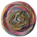 Lana Grossa Colorissimo 217 Lime/Olivgrön/Ljusgrå/Mörkgrå/Gråblå/Taupe/Gråbrun/Grålila/Rosa/Mörkgrön