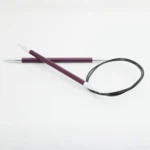 KnitPro Zing Rundstickor 25-150 cm 6.00 mm