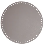 Go Handmade Rund Bas: Beige, 25 cm