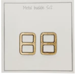 Go Handmade Metallspänne 25 x 19 mm, Brons