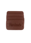 Go Handmade Handmade Label, 4 st: Brun