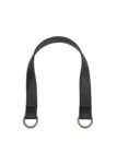 Go Handmade Väskhandtag med O-ring: Svart/brons