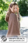 272-19 Forest Fall Poncho by DROPS Design — 4