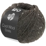 Lana Grossa Cool Wool Dots 10 Mörkgrå