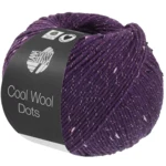 Lana Grossa Cool Wool Dots 03 Aubergine
