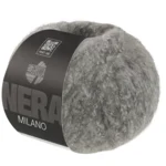 Lana Grossa Milano 01 Gråmelerad