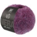Lana Grossa Milano 16 Violettmelerad