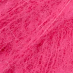 DROPS BRUSHED Alpaca Silk 31 Stark rosa (Uni colour)