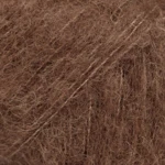 DROPS BRUSHED Alpaca Silk 38 Choklad (Uni colour)