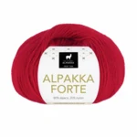 Du Store Alpakka Forte 739 Djup röd