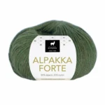 Du Store Alpakka Forte 727 Skoggrön melerad