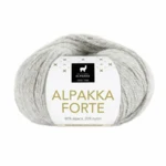 Du Store Alpakka Forte 716 Ljus grå melerad