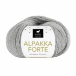 Du Store Alpakka Forte 715 Grå melerad