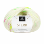 Du Store Alpakka STERK 925 Vit/neon