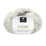 Du Store Alpakka Sterk 929 Vit tweed