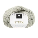 Du Store Alpakka Sterk 930 Ljus gråmelerad tweed