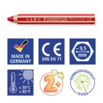 STAEDTLER Buddy 3-i-1 färgpennor, 18 st – Picto1