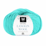 Dale Lanolin Wool 1465 Isblå