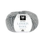 Dale Lanolin Wool 1420 Grå melerad