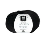 Dale Natural Lanolin Wool 1404 Svart