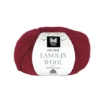 Dale Natural Lanolin Wool 1417 Rubinröd