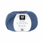 Dale Natural Lanolin Wool 1435 Jeansblå