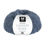 Dale Natural Lanolin Wool 1448 Denim melerad