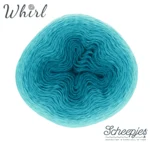 Scheepjes Whirl Ombré 559 Turquoise Turntable
