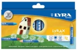 Lyra Lyrax Färgkritor, 12 st