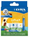 Lyra Lyrax Färgkritor, 6 st