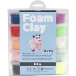 Foam Clay Glitter, 10x35g