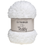 Go Handmade Teddy 17379 Vit