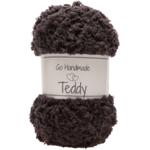 Go Handmade Teddy 17349 Mörk brun