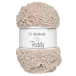 Go Handmade Teddy 17485 Ljusbrun