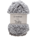 Go Handmade Teddy 17347 Ljus grå