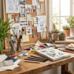 STAEDTLER mars lumograph charcoal & pappersstomp, 3 + 1 st – C SBK4