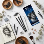 STAEDTLER mars lumograph charcoal & pappersstomp, 3 + 1 st – Huvudbild