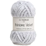 Go Handmade Bohéme Velvet Dobbelt 17621 Ljus grå
