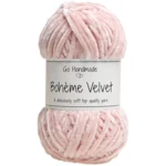 Go Handmade Bohéme Velvet Dobbelt 17628 Cameo Rose