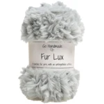 Go Handmade Fur Lux 17662 Ljus grå