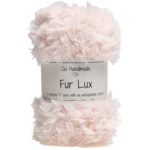Go Handmade Fur Lux 17664 Pärla rosa