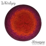 Scheepjes Whirligig 209 Plum to red