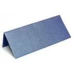 Paper Line Metallic Placeringskort, 250 g, 7 x 10 cm, 10 st Mörk blå
