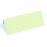 Paper Line Metallic Placeringskort, 250 g, 7 x 10 cm, 10 st Lime