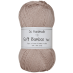 Go Handmade Soft Bamboo Fine 17429 Pastellbrun