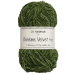 Go Handmade Bohème Velvet Fine 17617 Lime
