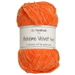 Go Handmade Bohème Velvet Fine 17618 Varm orange