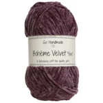 Go Handmade Bohème Velvet Fine 17680 Mörk lavendel