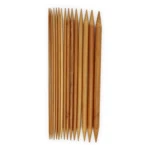HobbyArts Strumpstickorset Mörk bambu 20 cm (2,00-10,00 mm)